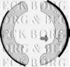 BORG & BECK BBS6191 Brake Shoe Set